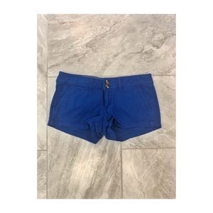 American Eagle Royal Blue Khaki shorts